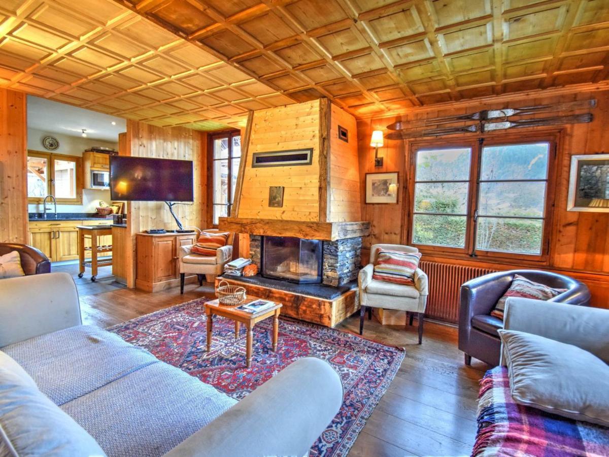Chalet De Luxe Avec Cheminee, Terrasse, Garage A Morzine - Fr-1-524-14 Bagian luar foto